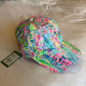 NWT Lily Pulitzer Run Around Hat